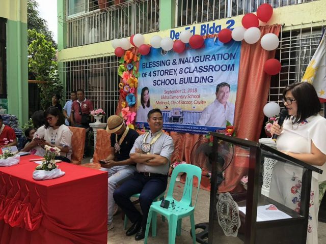 Blessing and inauguration of Likha Elementary School in Molino 4 with ...