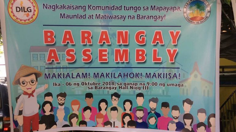 Barangay Assembly – Makialam! Makilahok! Makiisa! | Bacoor Government ...