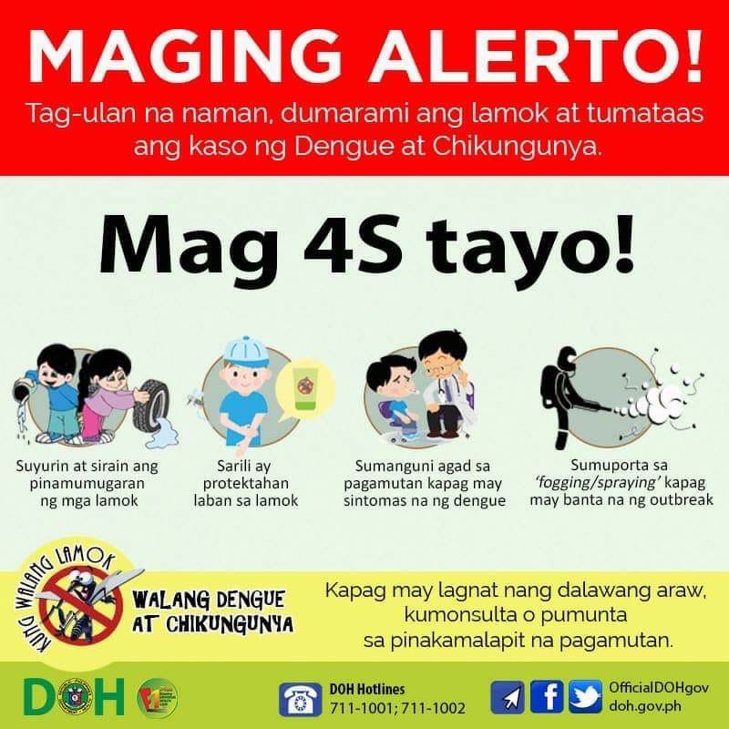 Heto po ang ilang mga paalala para makaiwas sa dengue. | Bacoor