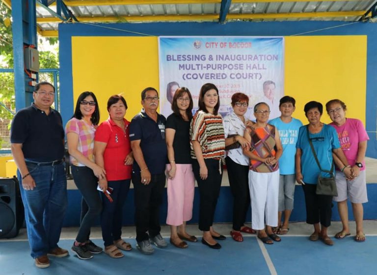 Blessing at inauguration ng multi-purpose hall sa Sorrento Subdivision ...