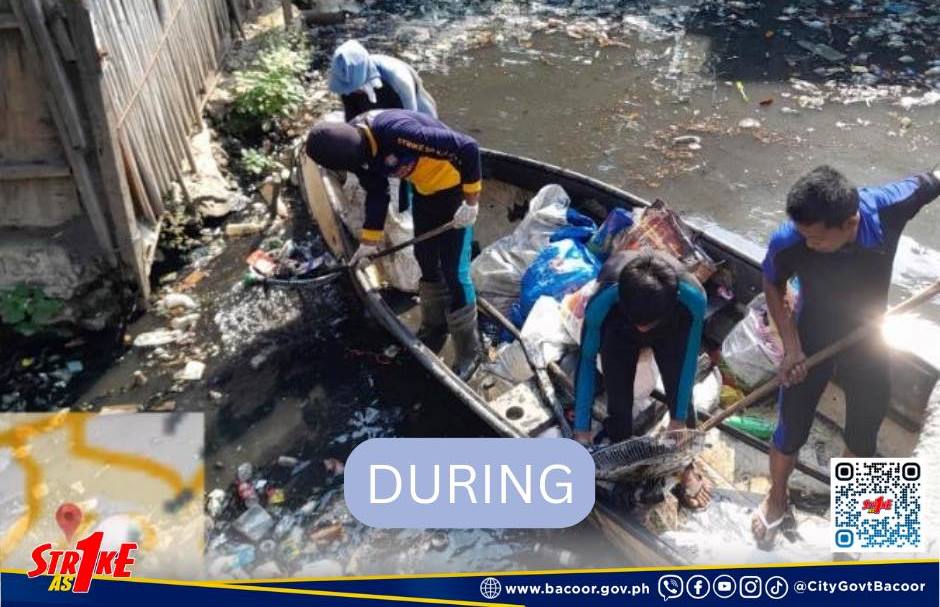 Clean Up Operation Barangay Zapote 1 Creek | Bacoor Government Center